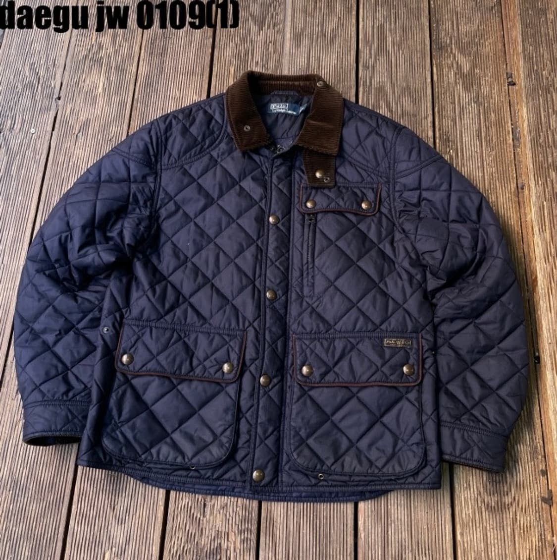 폴로 퀄팅 자켓 상품이미지1