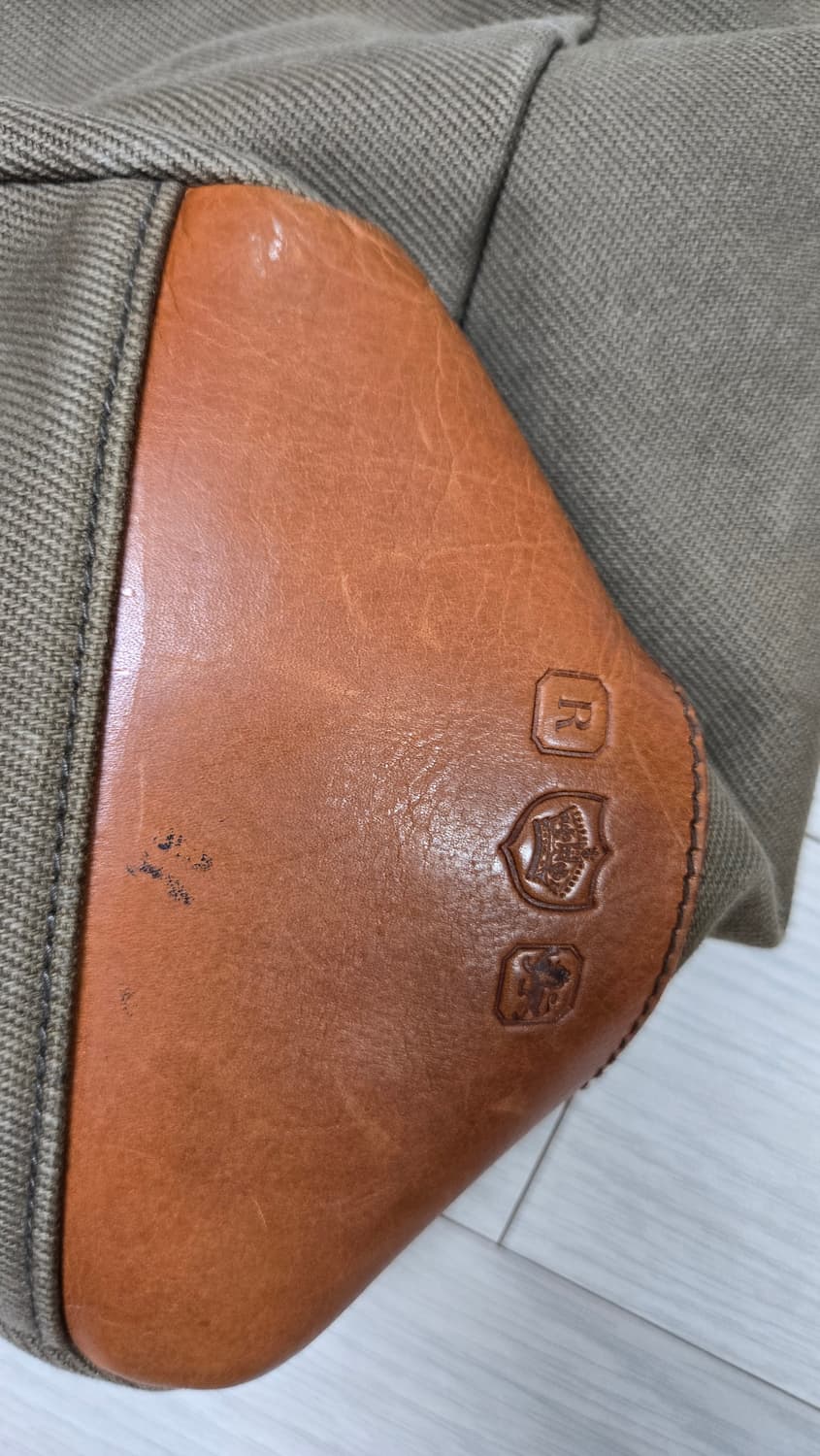 폴로 랄프로렌 빈티지 캔버스레더 토트백 상품이미지6