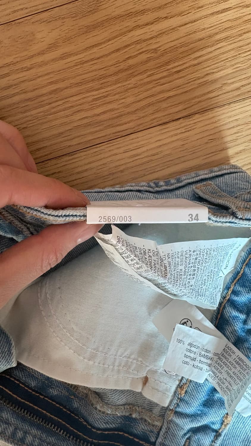 자라 데님 숏팬츠 상품이미지2