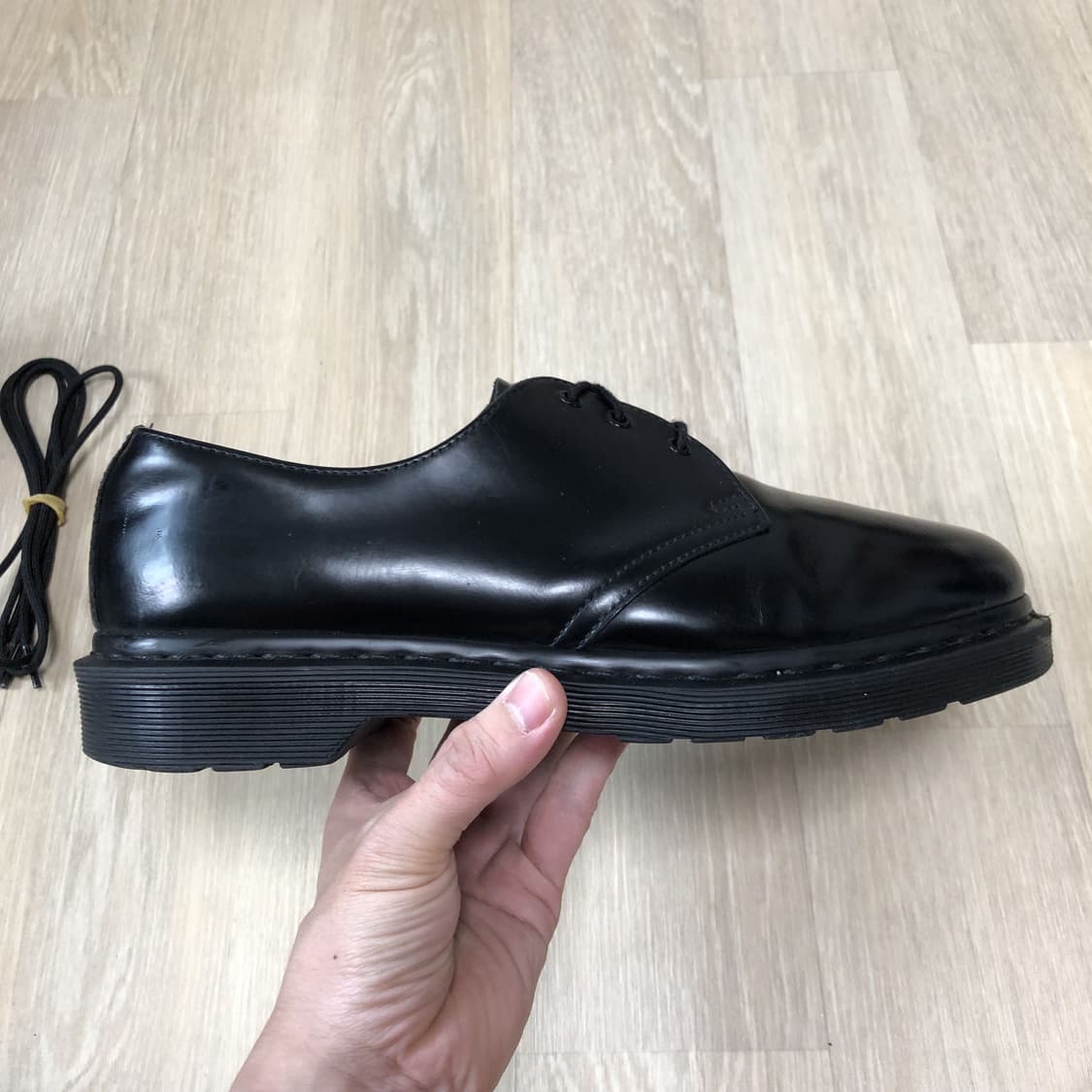 (270) 닥터마틴 Dr.martens 1461 모노 3홀 무광 블랙 상품이미지4