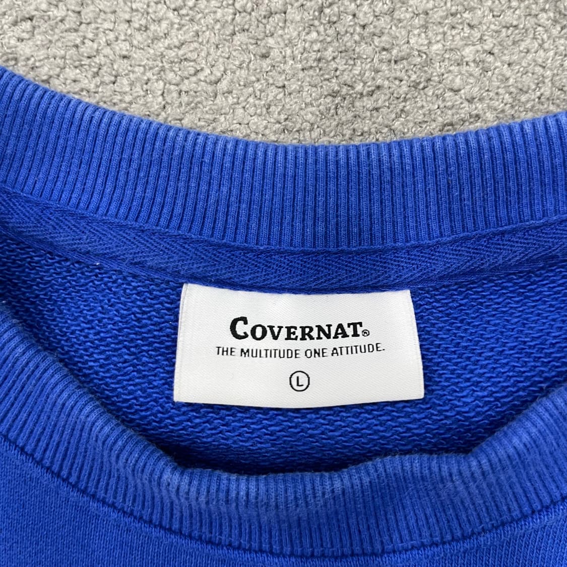 L 커버낫 로고 맨투맨 상품이미지5