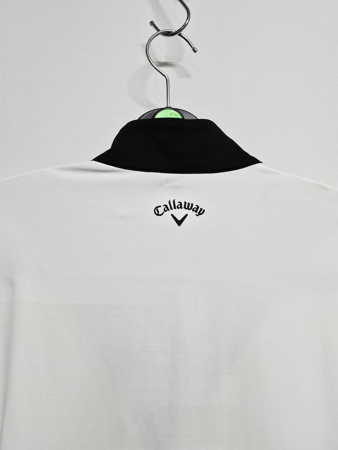 겔러웨이 화이트 블랙 배색 긴팔 티셔츠 상품이미지5