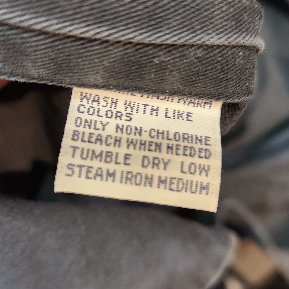 Polo Ralph Lauren 퍼플 포니 흑청 워시 셔츠 (L) 상품이미지3