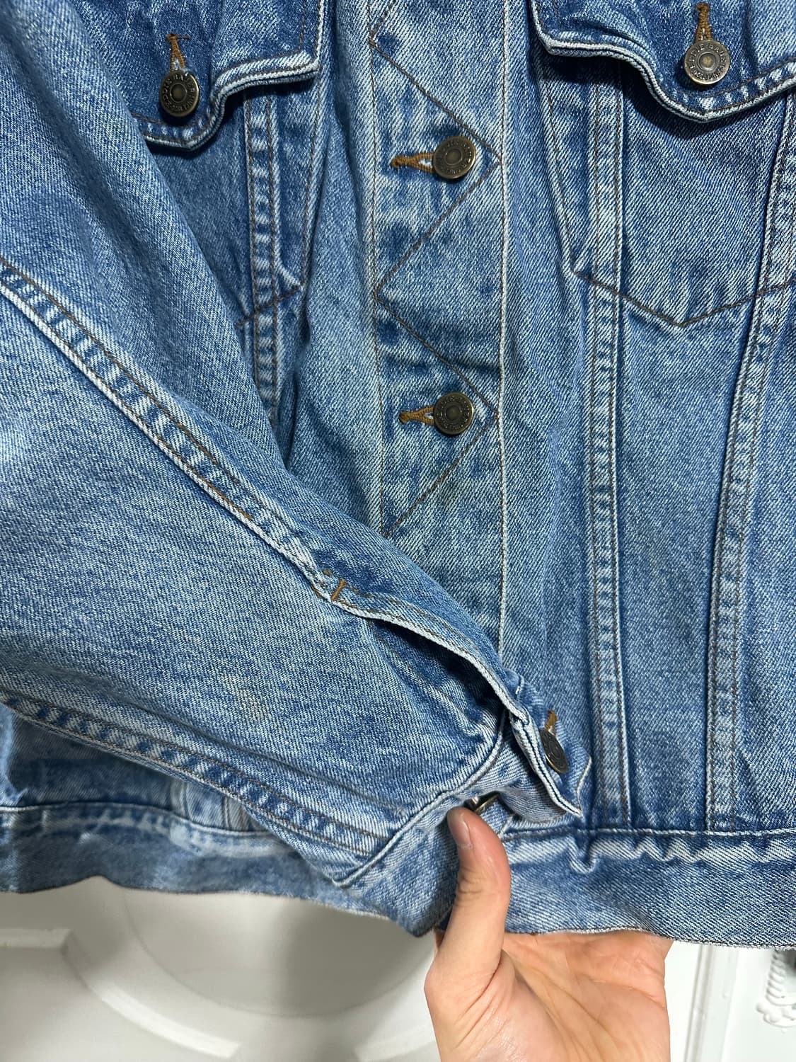 에디바우어 데님 트러커자켓 상품이미지3