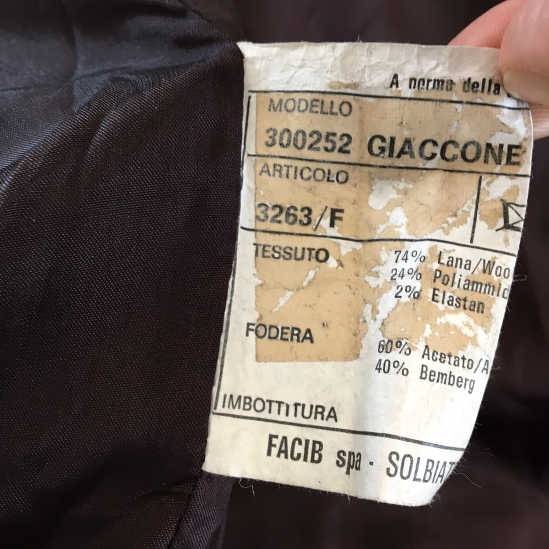 베르사체 라나울 싱글코트 55 사이즈  상품이미지8