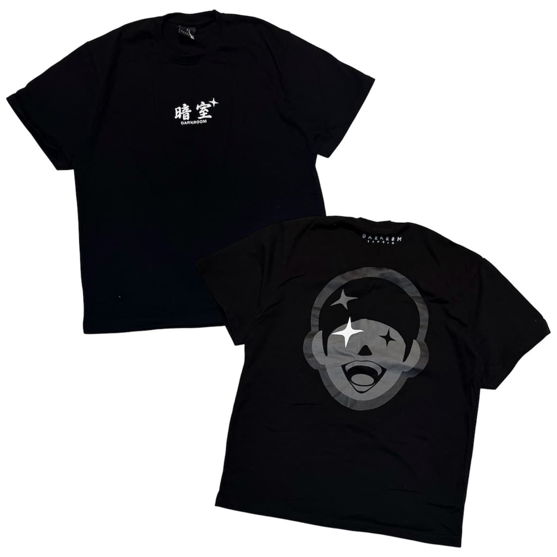 다크룸 스튜디오 X 기안84 콜라보 티셔츠 블랙 상품이미지1