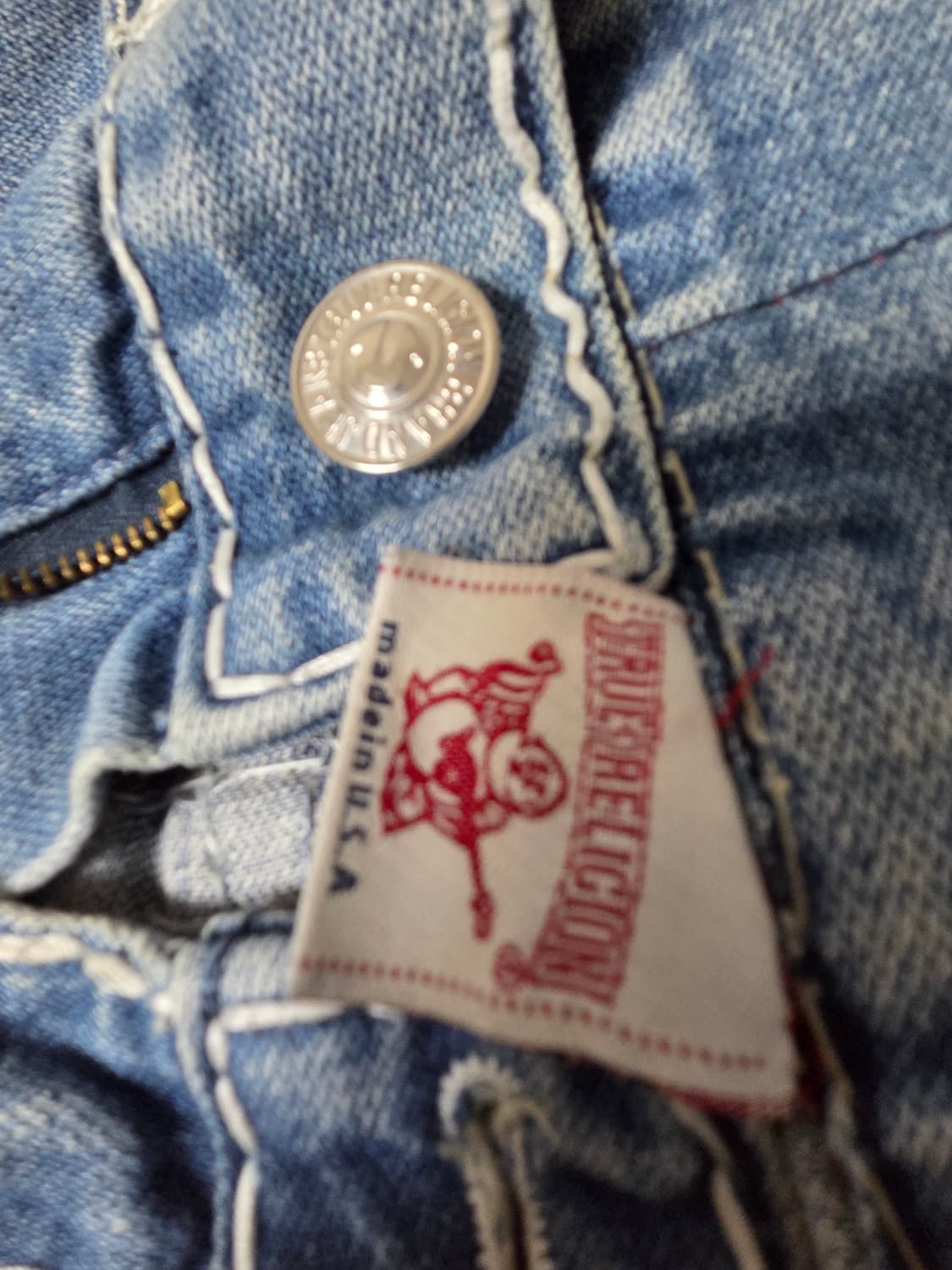 트루릴리전 True Religon 데님 32 made in usa 부츠컷 상품이미지3