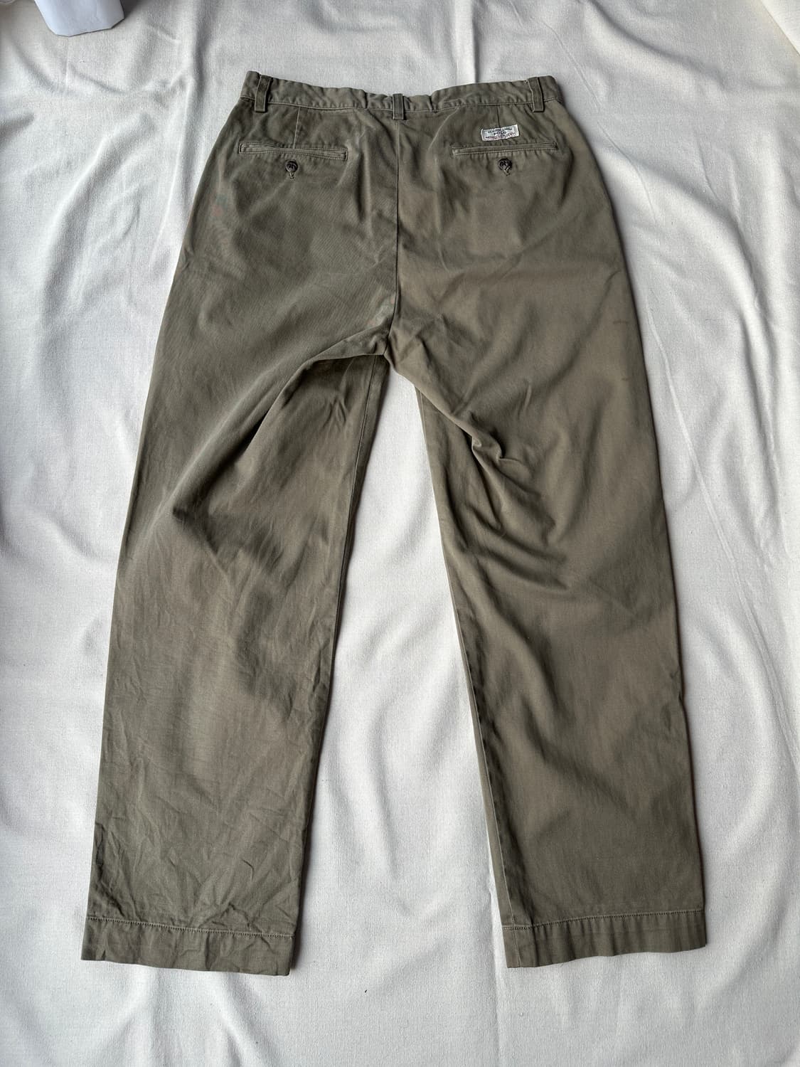 32x30 폴로 치노 팬츠 올리브그린 상품이미지4