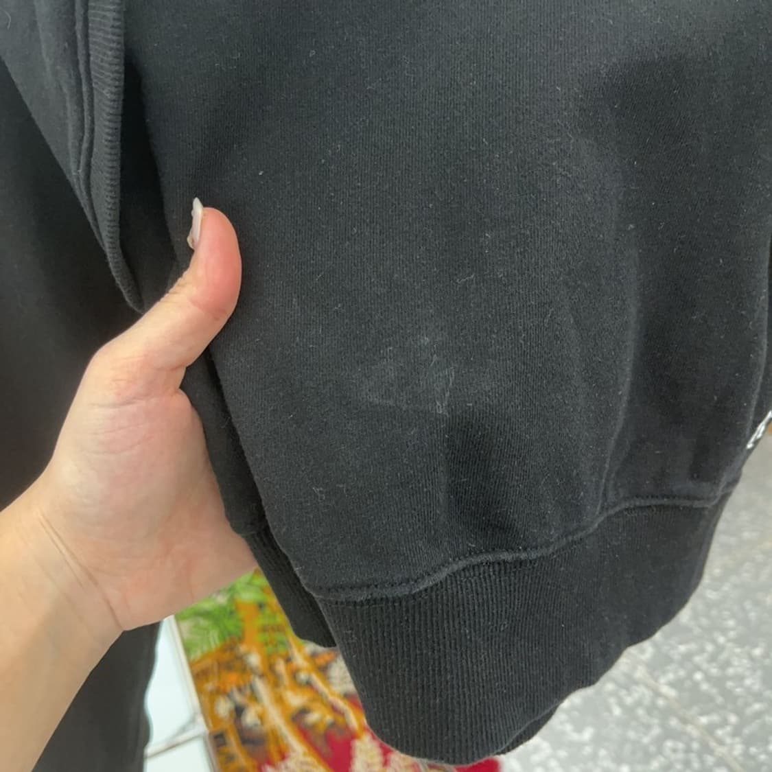 낫노잉 레이어드 볼레로 크롭 스웻셔츠 맨투맨 85 C06283 상품이미지7