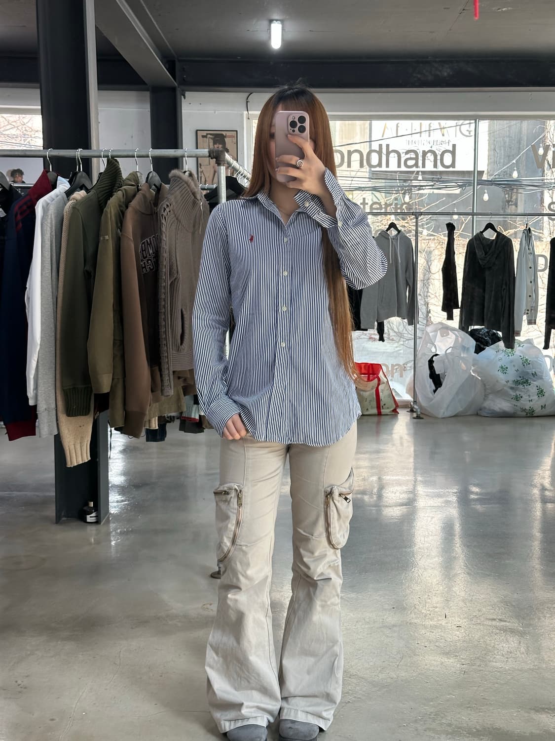 폴로랄프로렌 커스텀핏 스트라이프 셔츠 상품이미지3