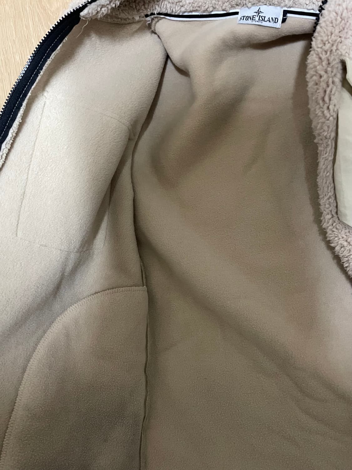 스톤아일랜드 후드 플리스 집업 자켓 상품이미지4