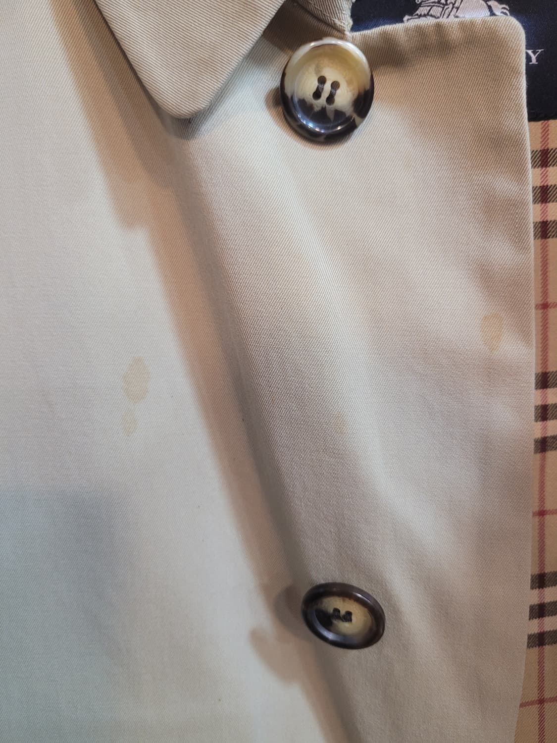 Burberry 버버리 캠든 카 코트 베이지 48R 상품이미지7