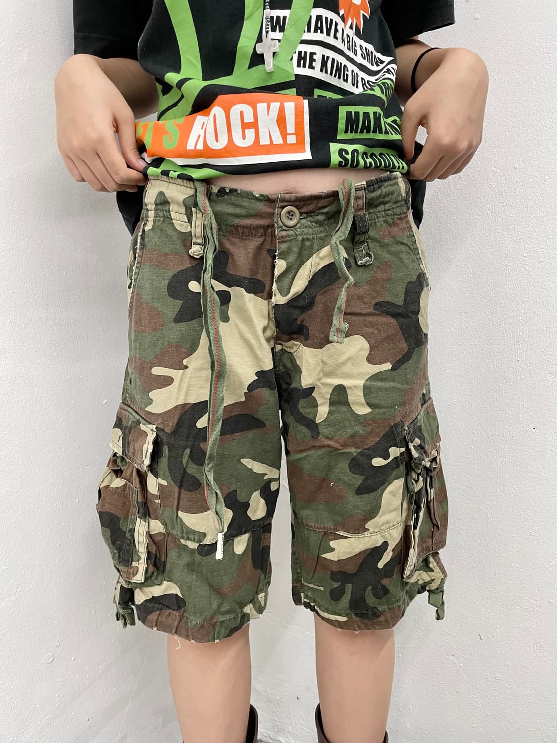 카모 카고 버뮤다 팬츠 상품이미지1