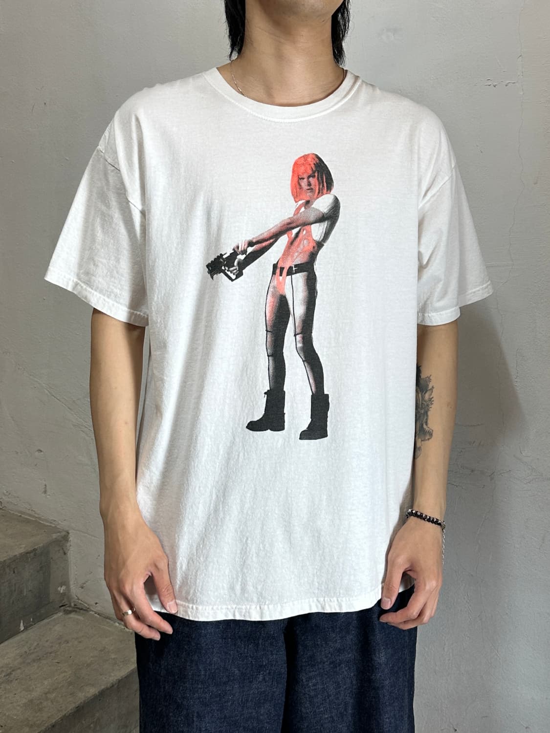 90's 빈티지 제5원소 티셔츠 무비티 상품이미지7