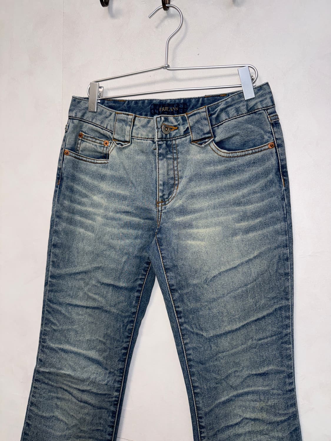 Destroyed washing denim bootscut pants 상품이미지2