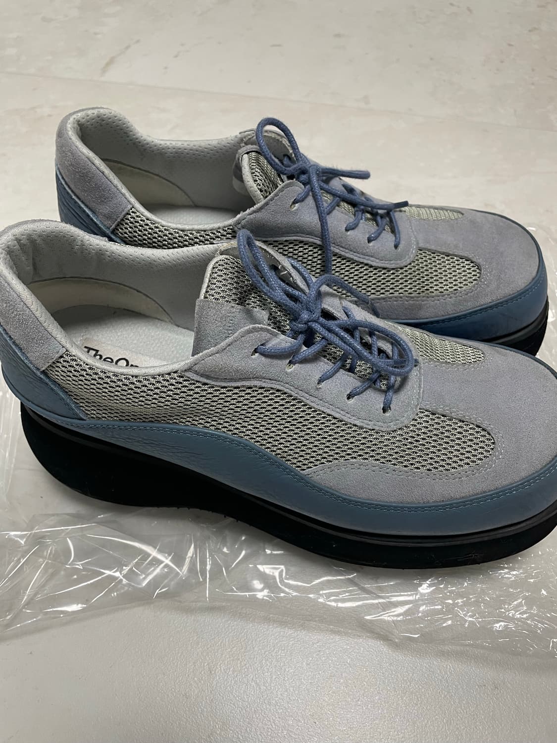 더오픈프로덕트 SUEDE MESH PLATFORM SNEAKERS 상품이미지6