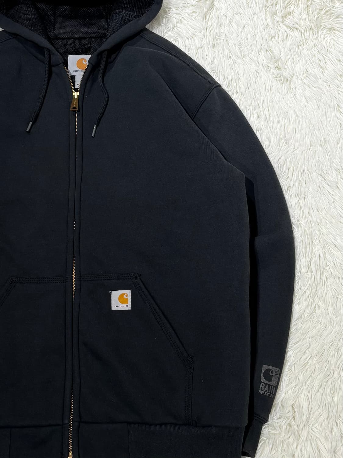 칼하트 레인디펜더 써멀 후드집업 상품이미지5