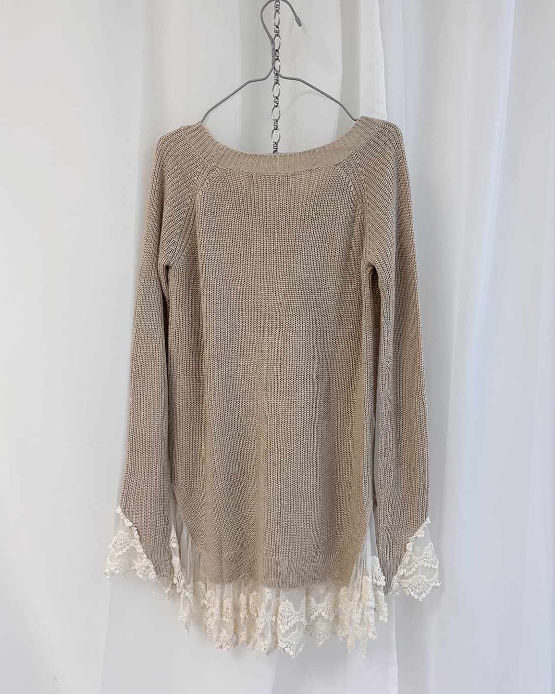 ciel lace hem fairy pullover 상품이미지2