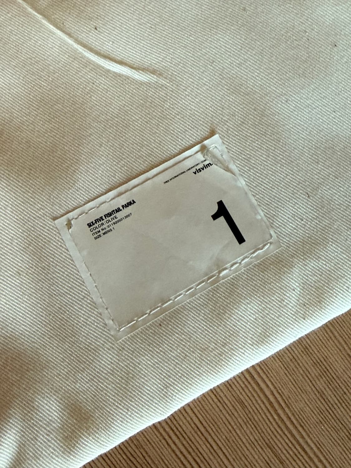 [1] 비즈빔 19AW 식스파이브 피쉬테일 상품이미지7