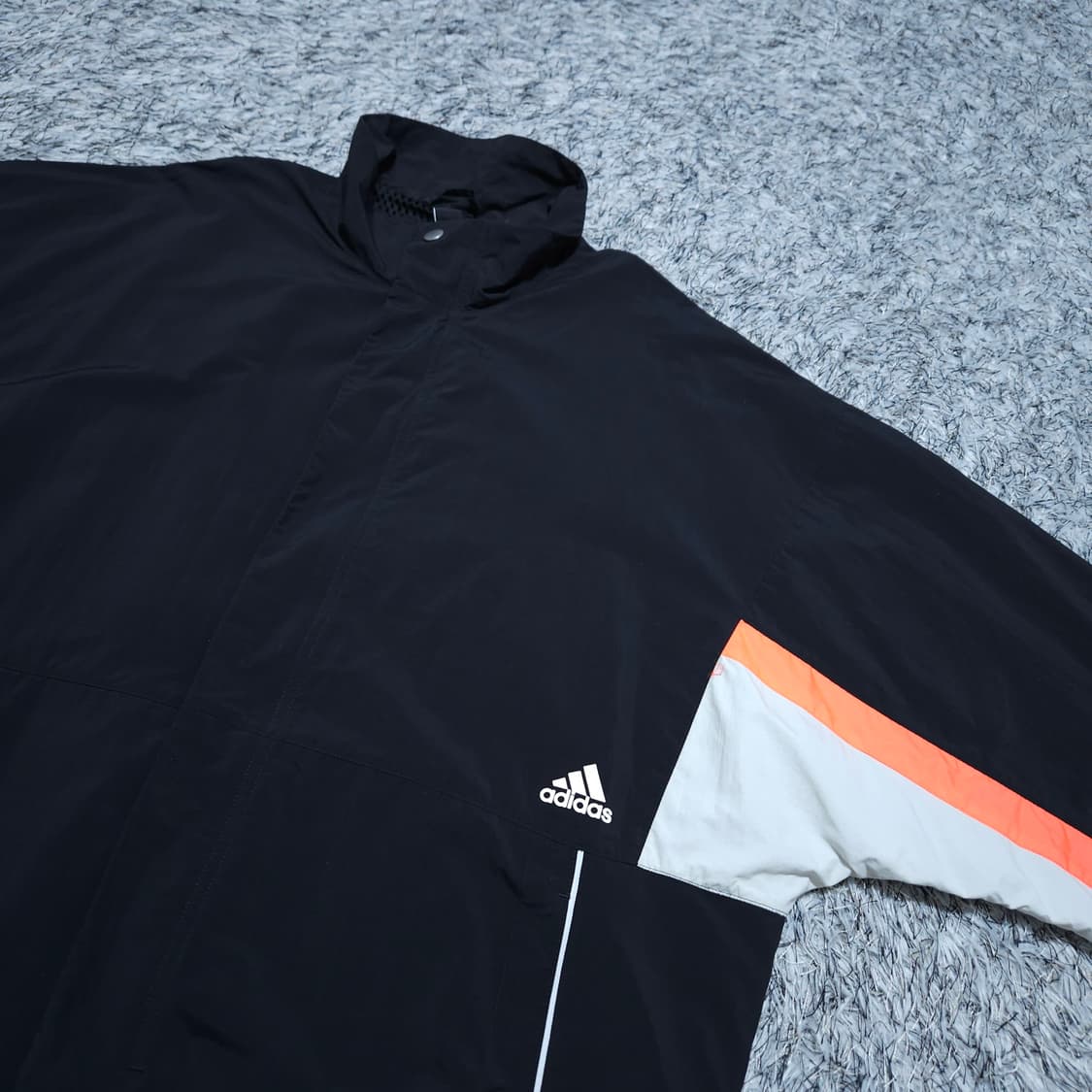 아디다스) L 남자 컬러블록 바람막이자켓 / 왕눈이샵 상품이미지4