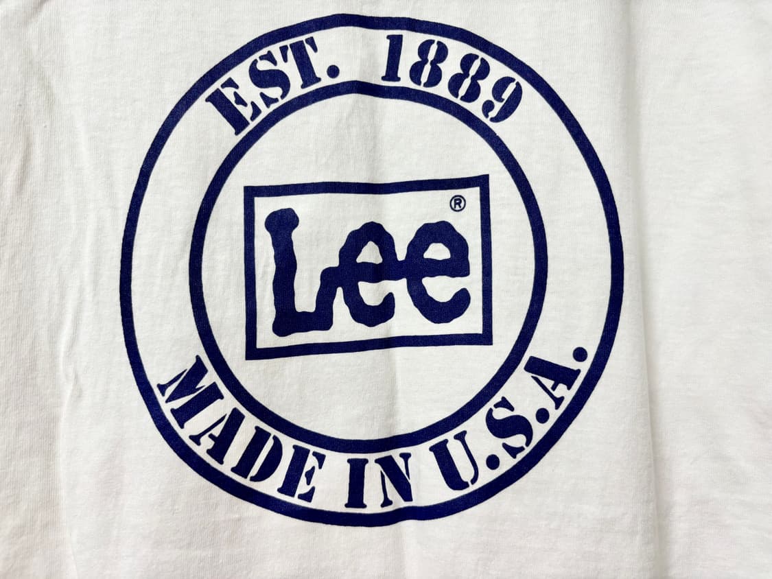 올드 리 티셔츠 미국산 lee 100~105 튜블러타입 상품이미지4