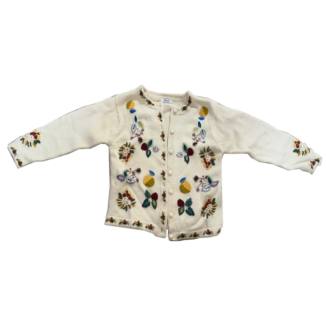 Vintage-style embroidered sweater 상품이미지2