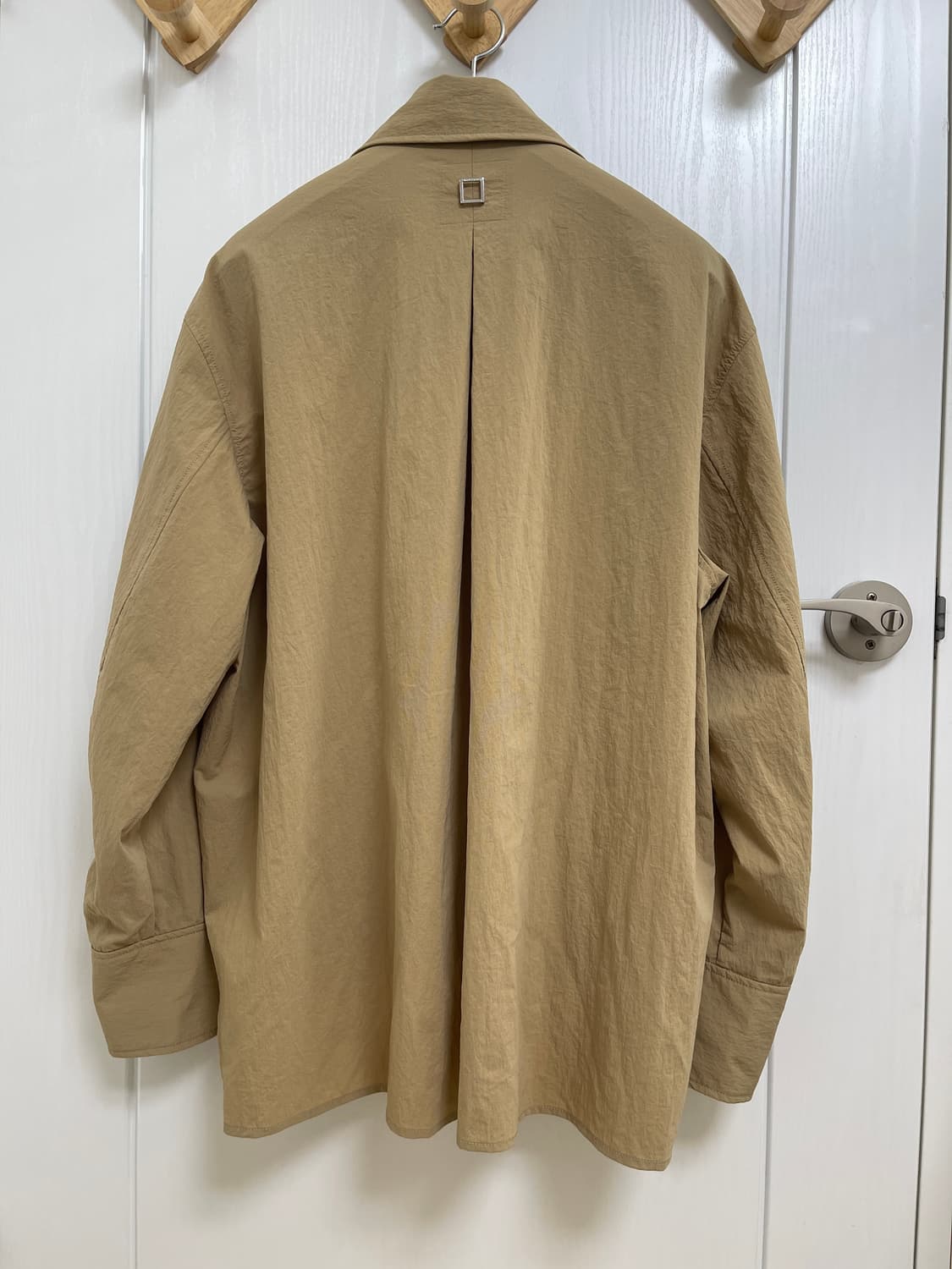우영미 셔츠 자켓 베이지 상품이미지2