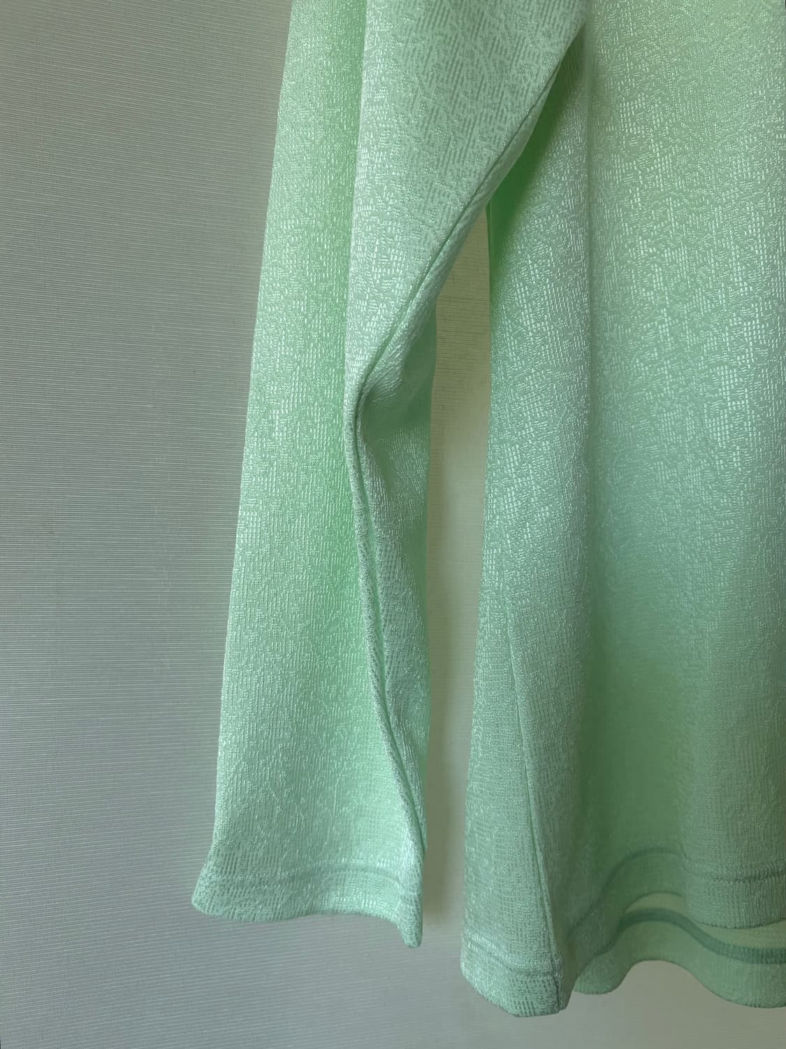 일본빈티지 새상품 민트 긴팔티셔츠 판매합니다💚 상품이미지4