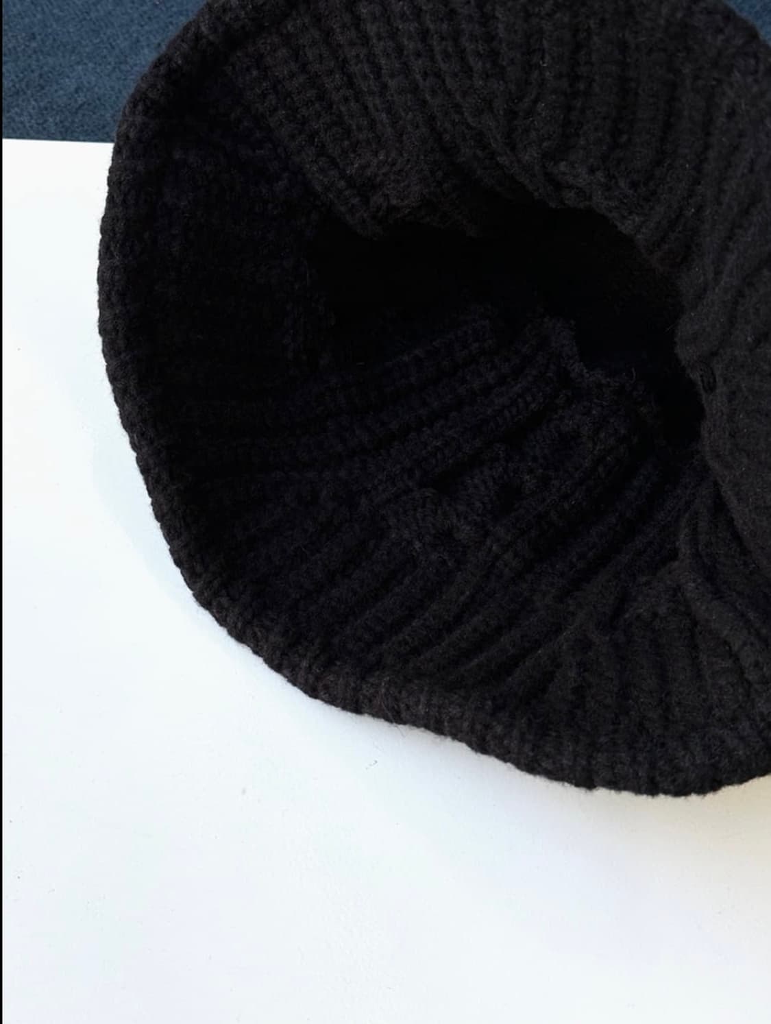 케이블 니트 버킷햇 상품이미지4