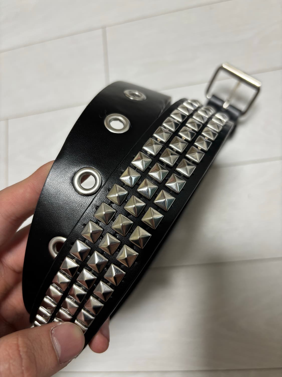 스터드 벨트 판매합니다 상품이미지2