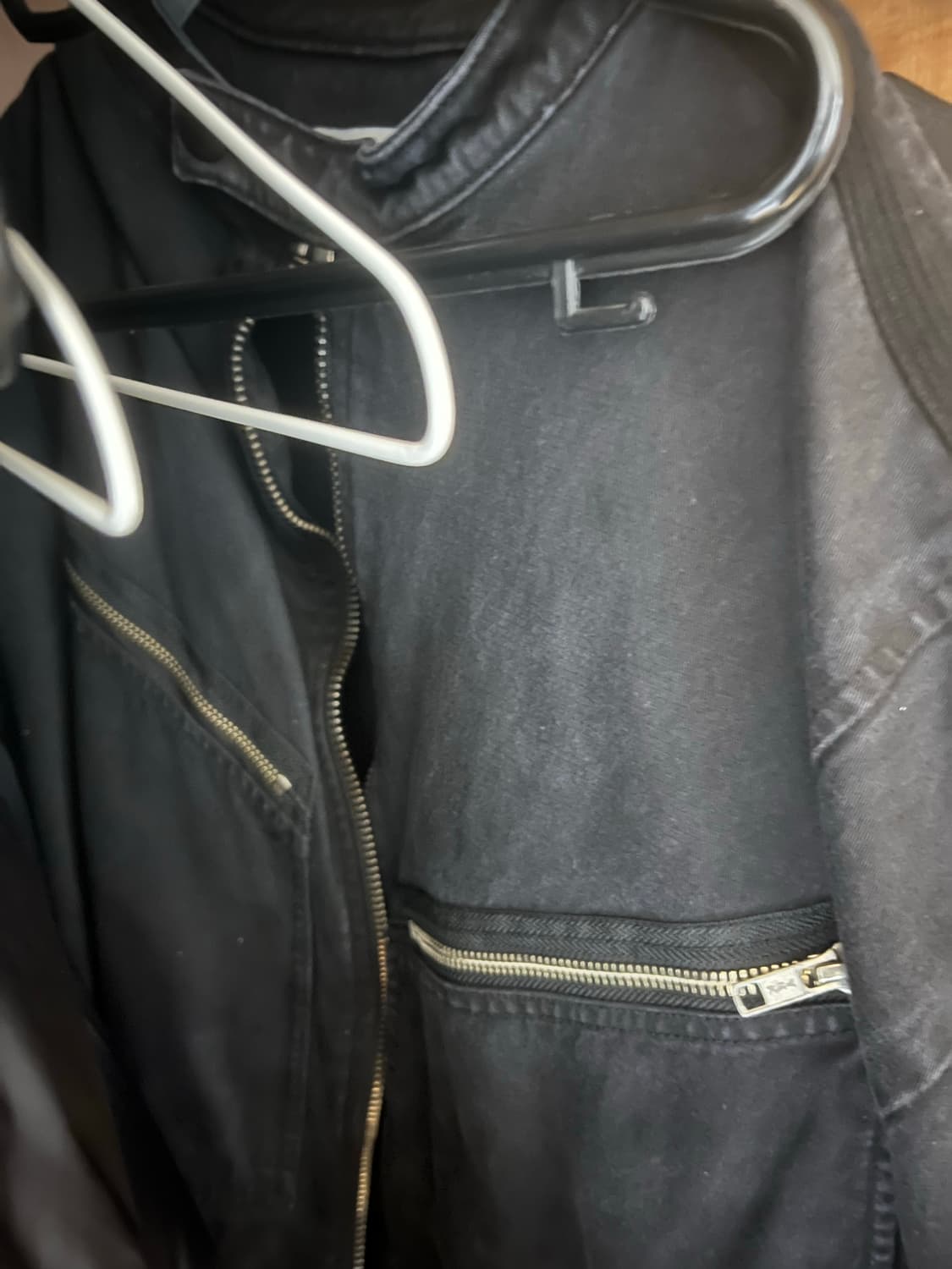 토니웩 가먼트 다잉 레이서 자켓L 주우재 착용 상품이미지7