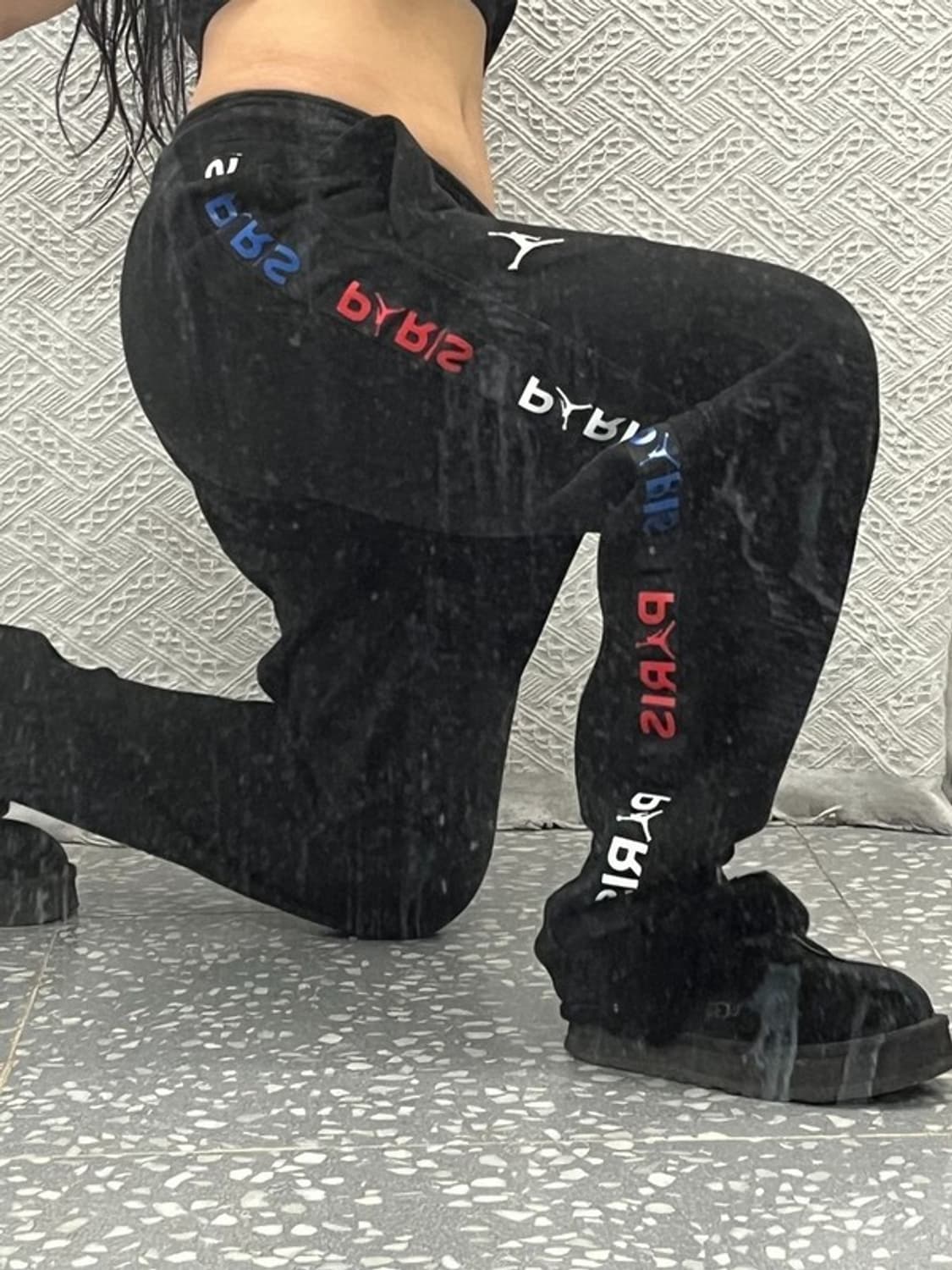 나이키 조던 파리생제르망 사이드로고 기모 조거 팬츠 100 C06746 상품이미지1