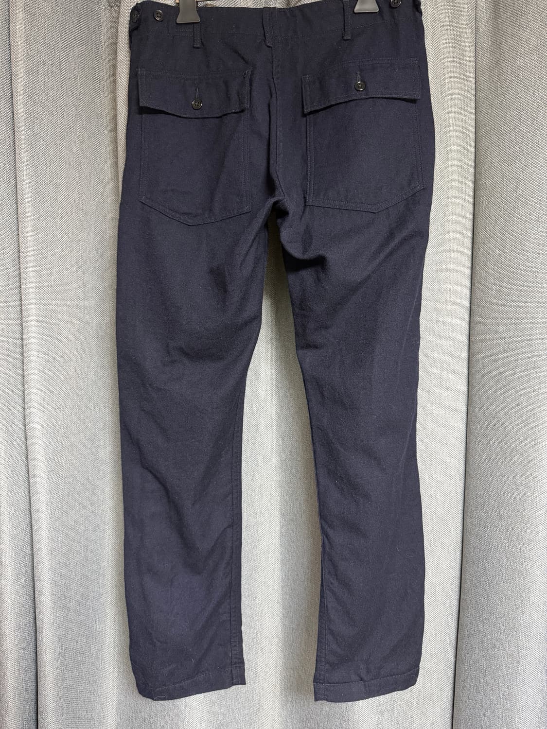 오어슬로우 퍼티그팬츠 울100  네이비 3사이즈 상품이미지2