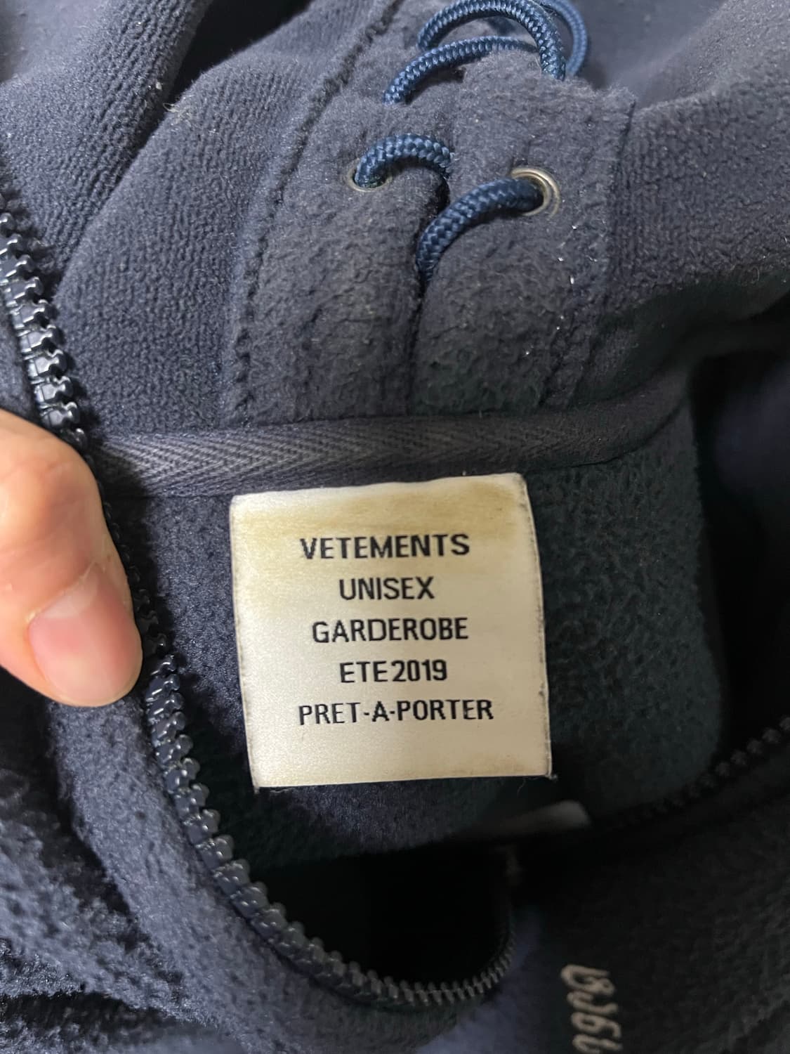 베트멍 ss19 김프 플리스 후드 상품이미지4