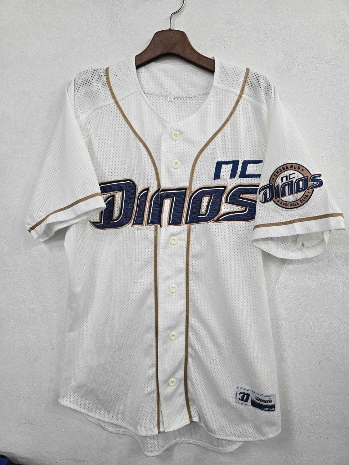 NC 다이노스 야구 유니폼 화이트95 상품이미지1