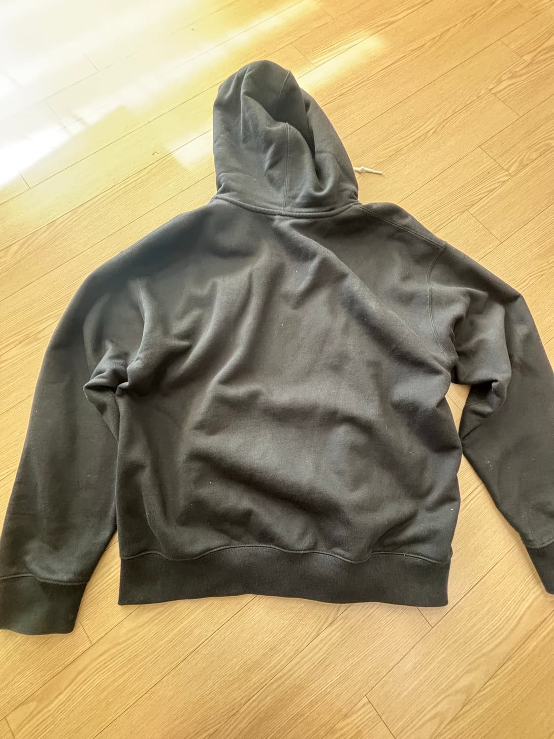 나이키 후드집업 블랙 상품이미지2