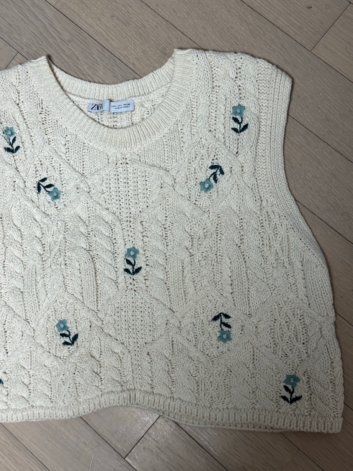 자라 니트조끼  상품이미지2