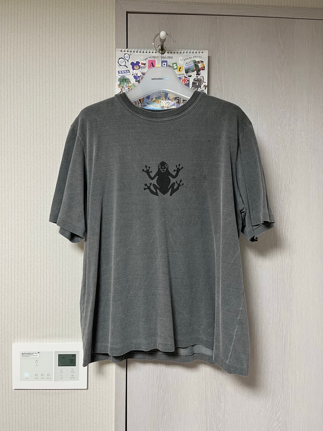 Frog Tee Dyed Charcoal 상품이미지2