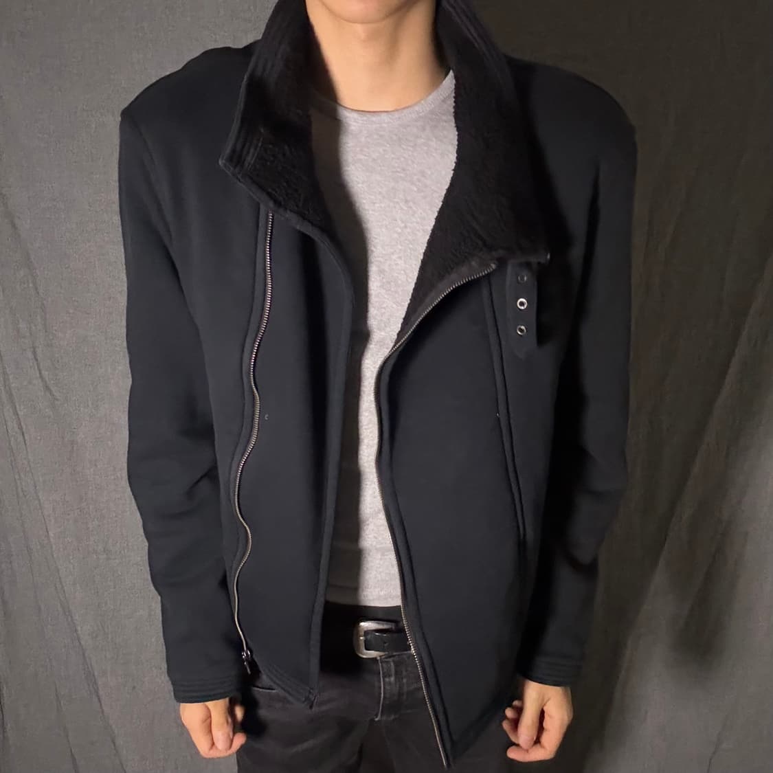 아르마니 익스페인지 무스탕 자켓 상품이미지3