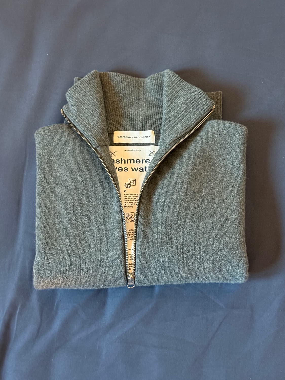 익스트림 캐시미어 xtra cute 집업 felt컬러 상품이미지1