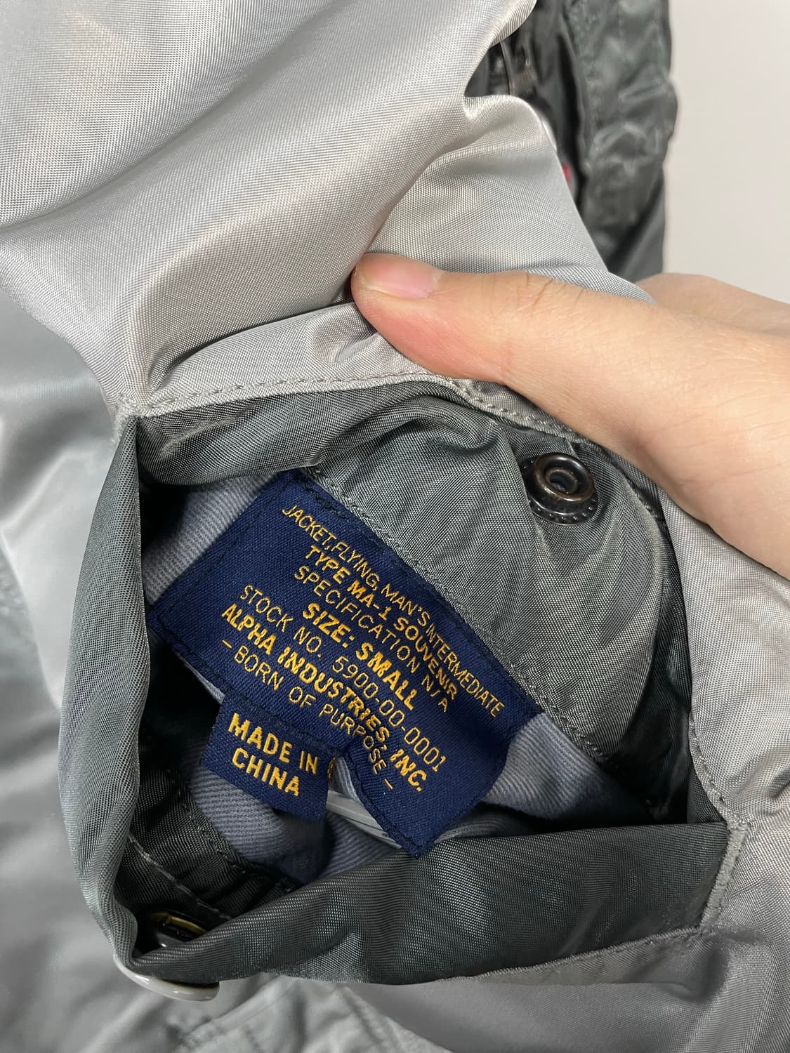 알파인더스트리 MA-1 수베니어 더블 드래곤 리버시블 자켓 H1526 상품이미지6