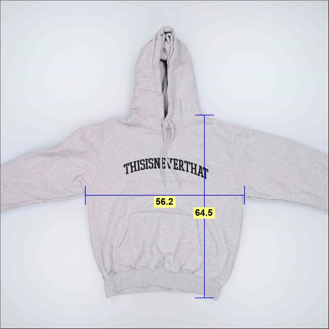 S 디스이즈네버댓 레터링 후드티 0417H1 상품이미지6