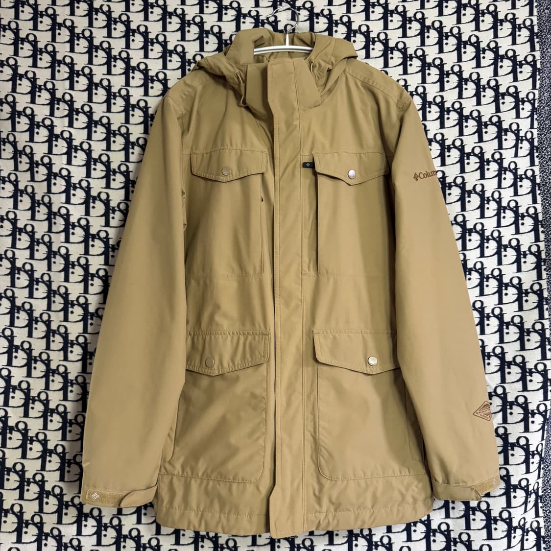Columbia 남성 방수 자켓 베이지 M 상품이미지1