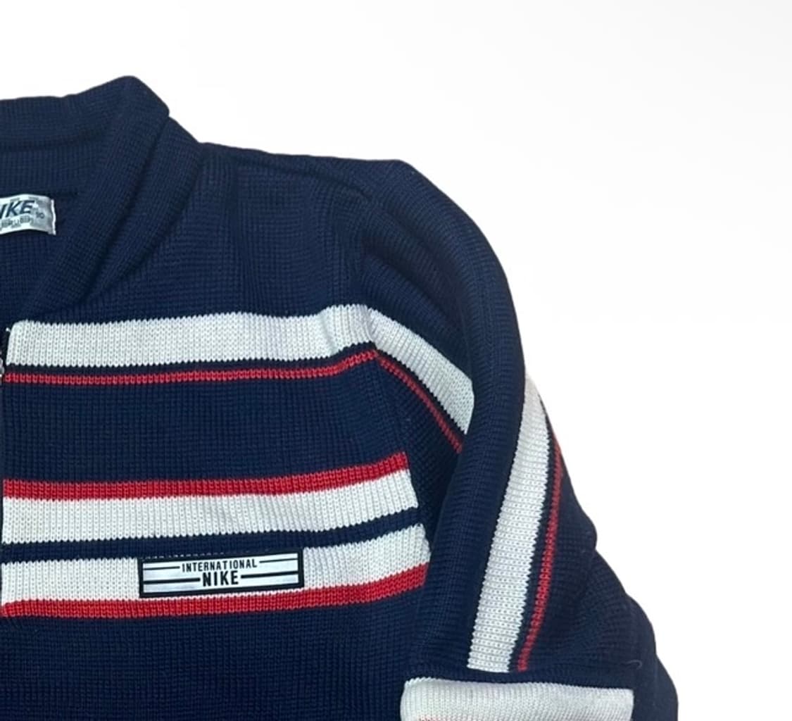 나이키 80s 네이비 인터넷니트반집업 90 상품이미지2