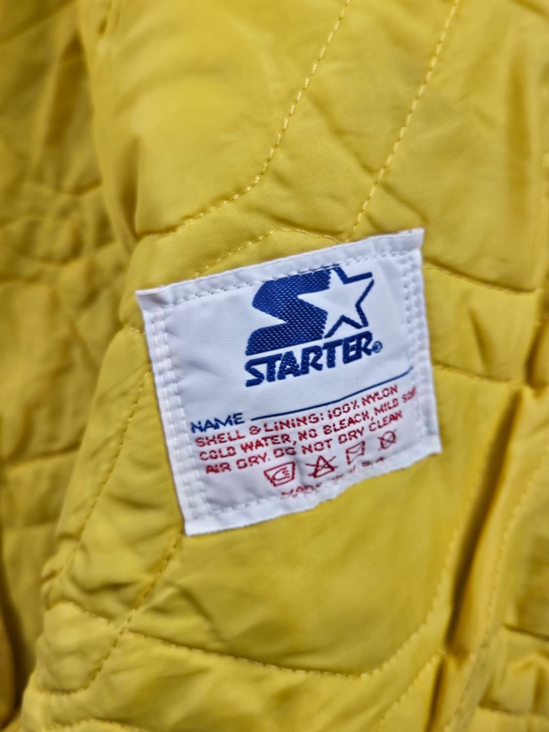 NFL 스타터 미네소타 바이킹스 새틴 바시티 자켓 ( L )/ 11208 상품이미지8