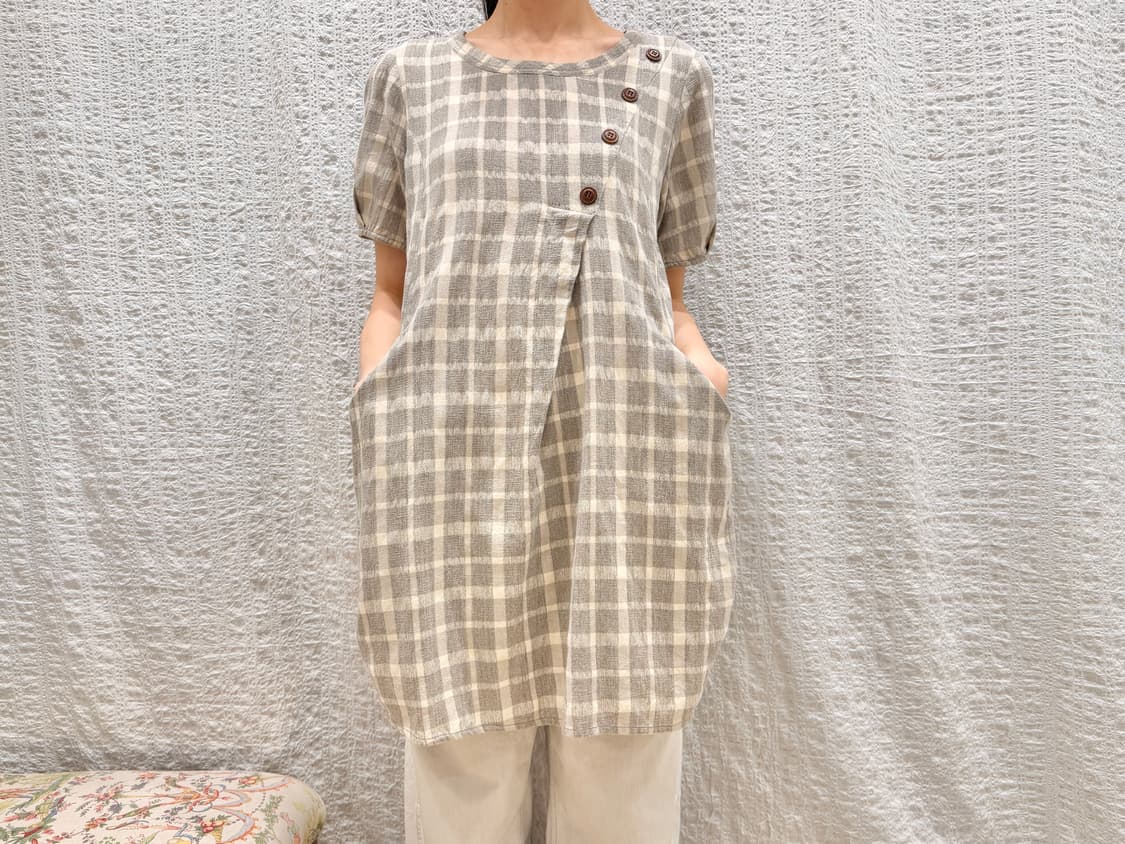 Cookie Check Dress 상품이미지5