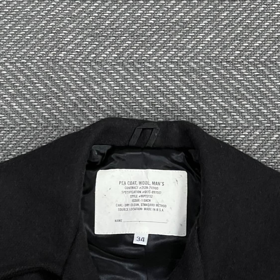 made in usa 울 피코트 v1091 상품이미지5