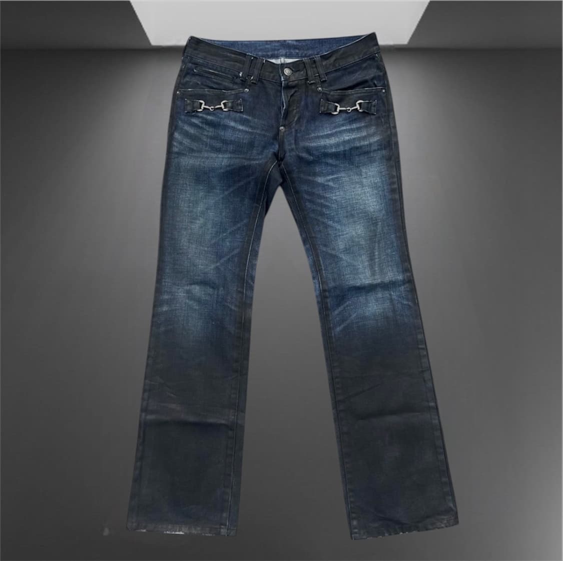 Buffalo Bobs Black Coated Jeans 상품이미지1