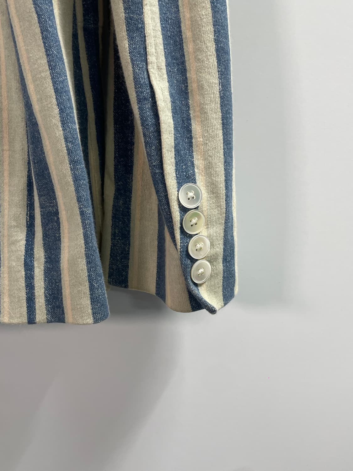 폴로 랄프로렌 우먼스 스트라이프 코튼 블레이저 자켓 (on.310) 상품이미지7