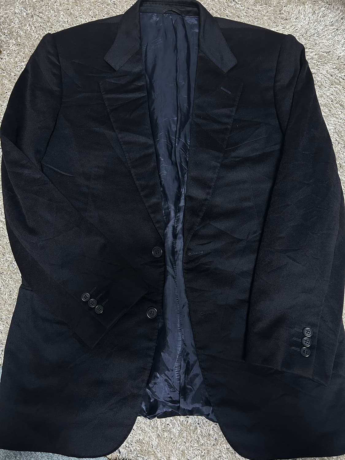 이태리제 로로피아나 캐시미어100프로 블레이저 105~110 상품이미지1